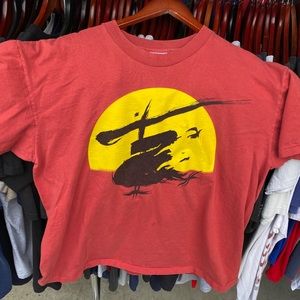 Miss saigon promo tee orange xl